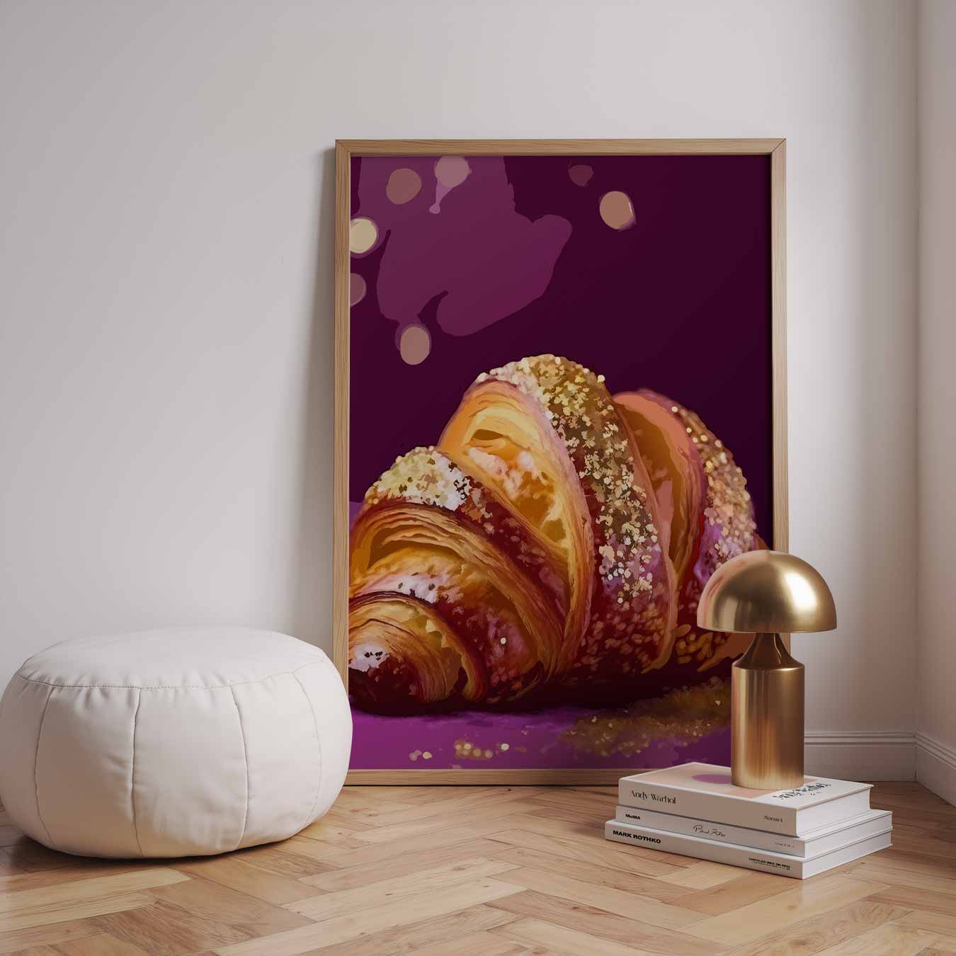 Croissant Droom Poster