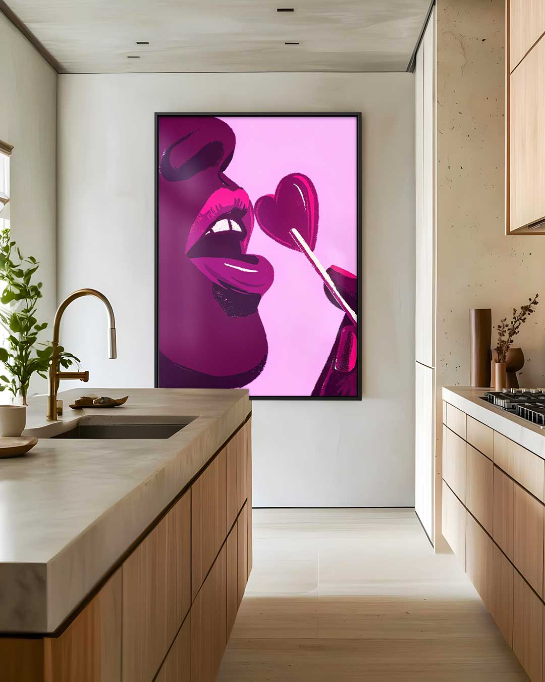 Zoete Verleiding Kunstwerk-canvas-dibond-plexiglas-wanddecoratie-WallArtistic