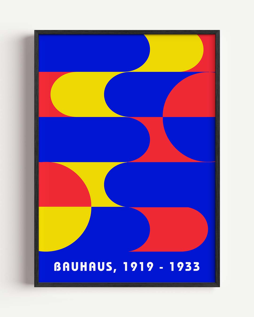 Bauhaus Kleurenexplosie Poster-WallArtistic