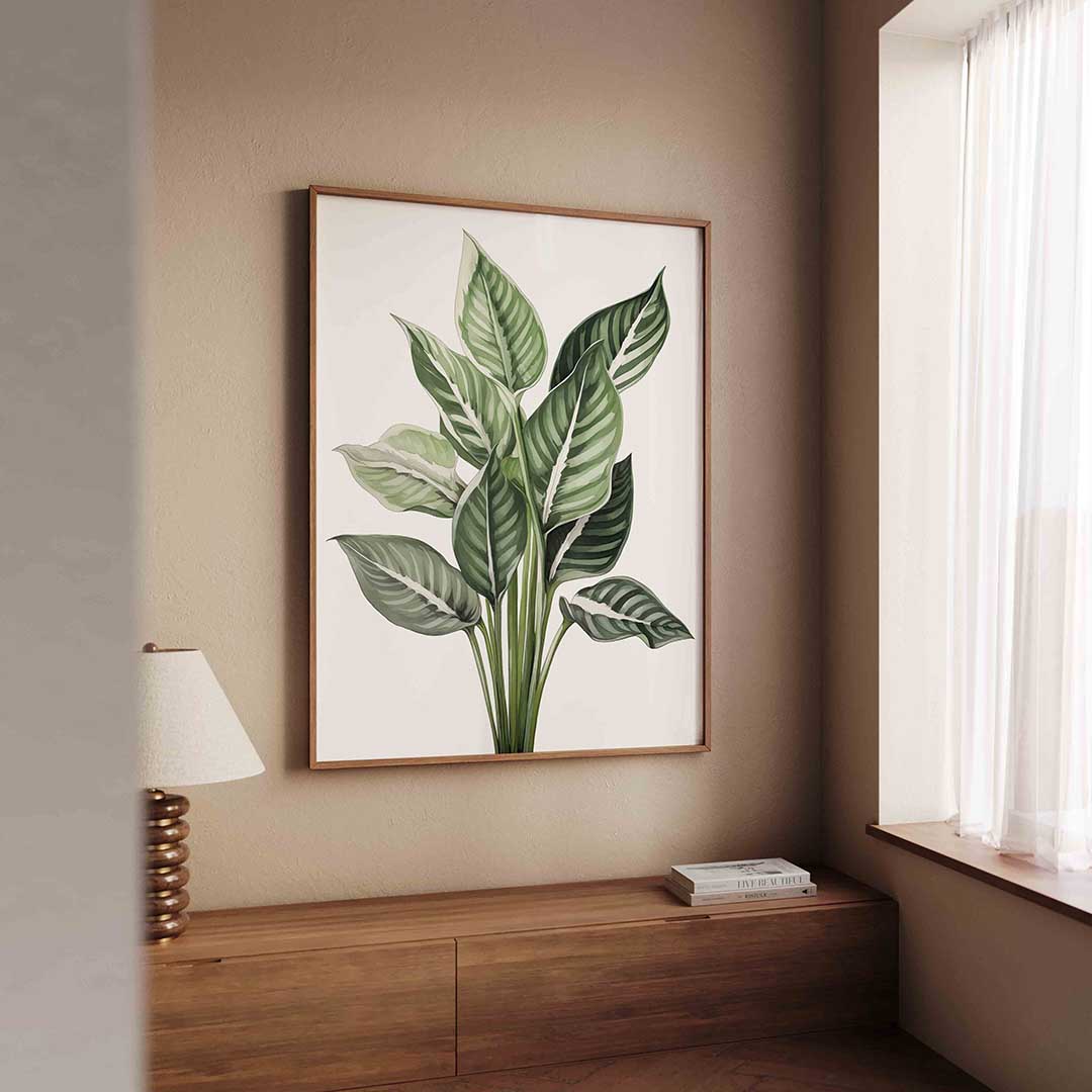 Groene bladeren Poster
