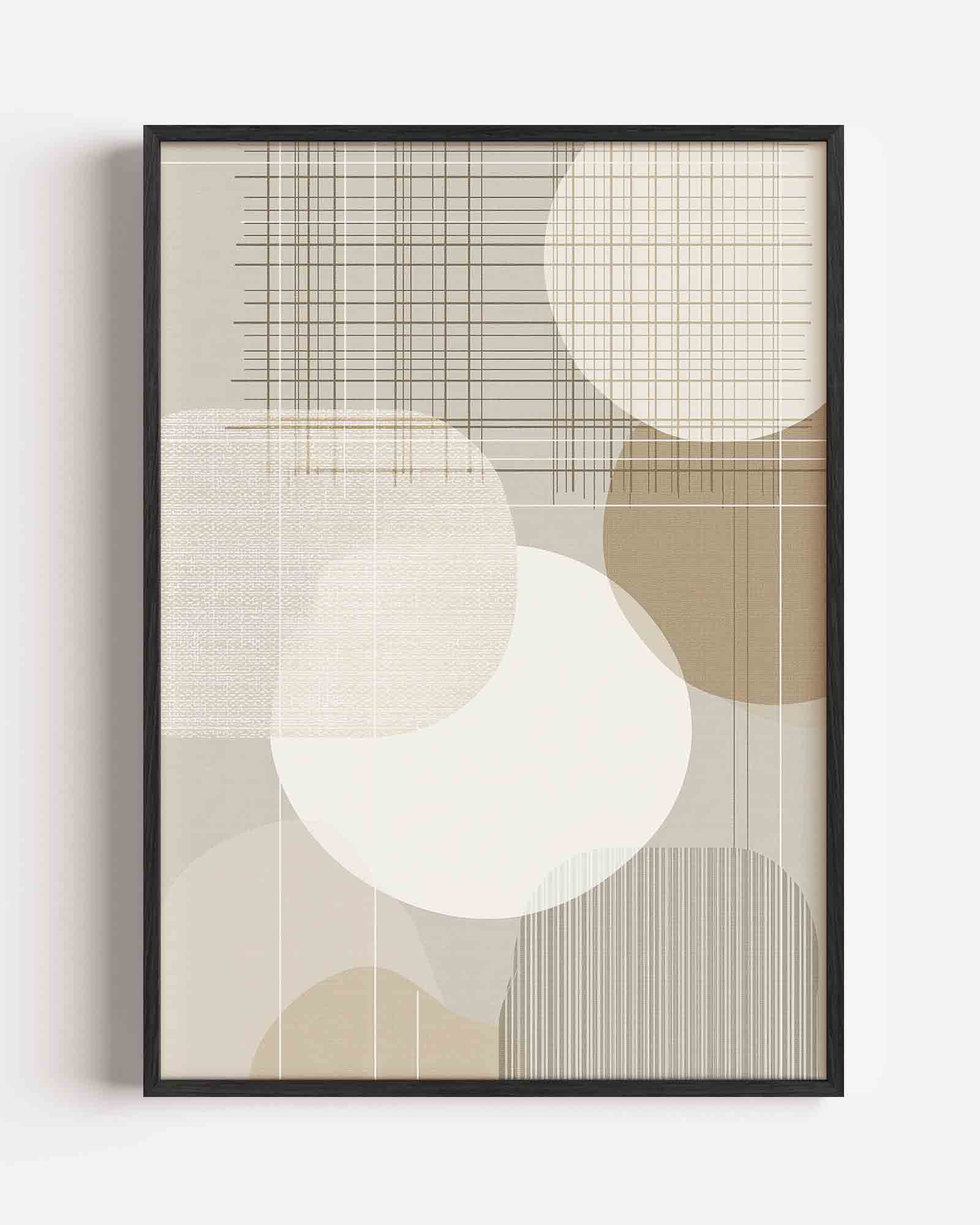 Abstracte vormen Poster