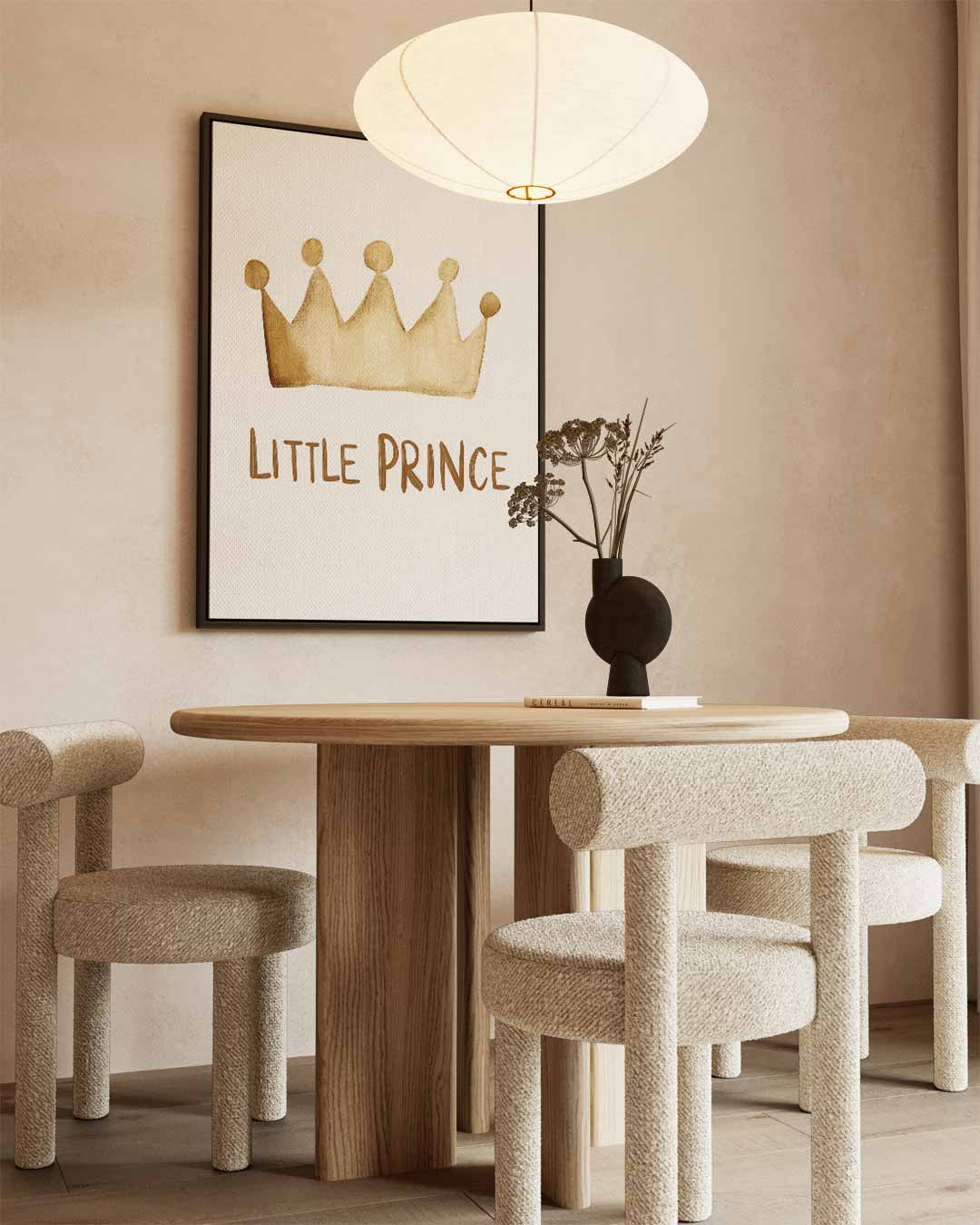Schattige Kroning Kunstwerk-canvas-dibond-plexiglas-wanddecoratie-WallArtistic