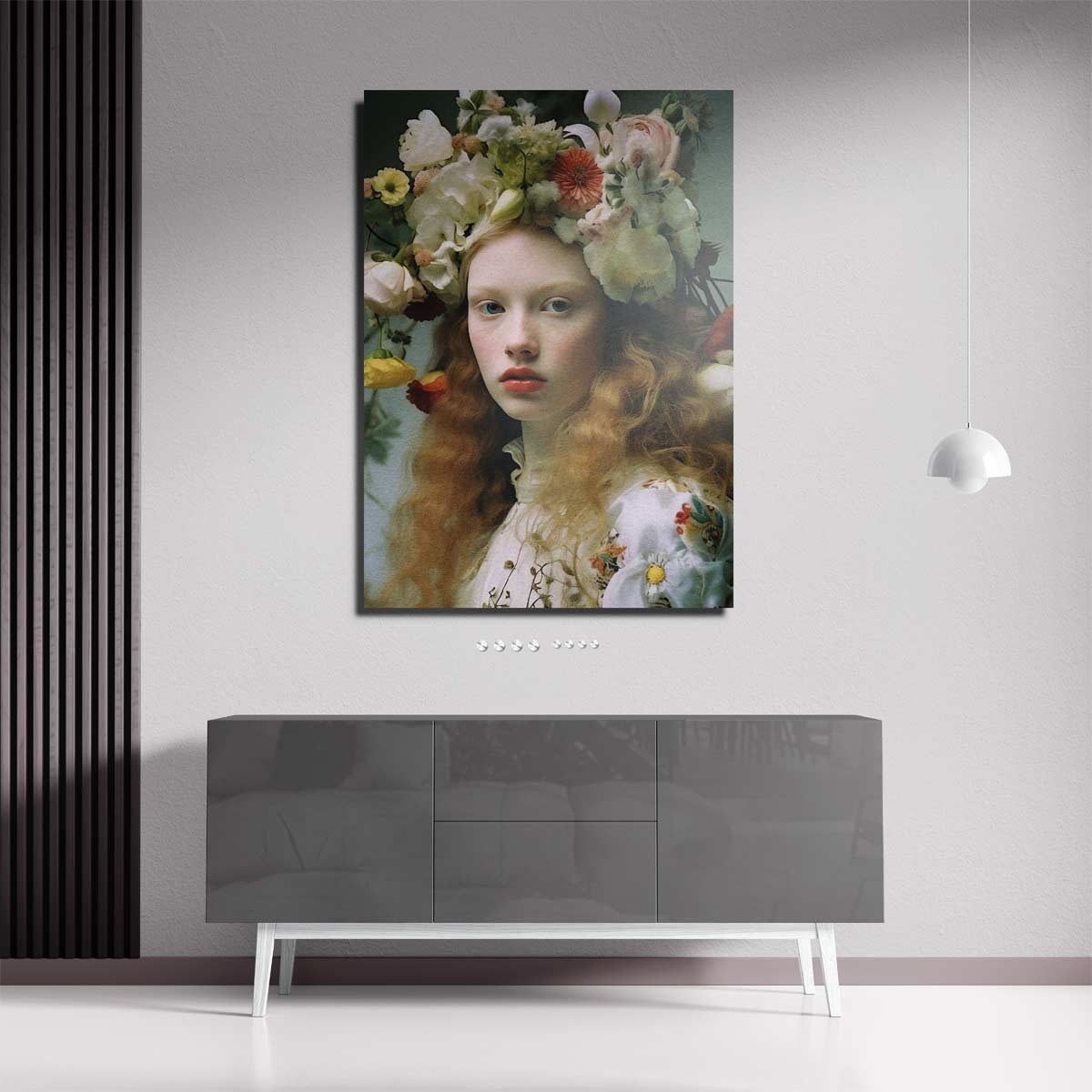 Bloemenpracht in Pasteltinten Kunstwerk-canvas-dibond-plexiglas-wanddecoratie-WallArtistic