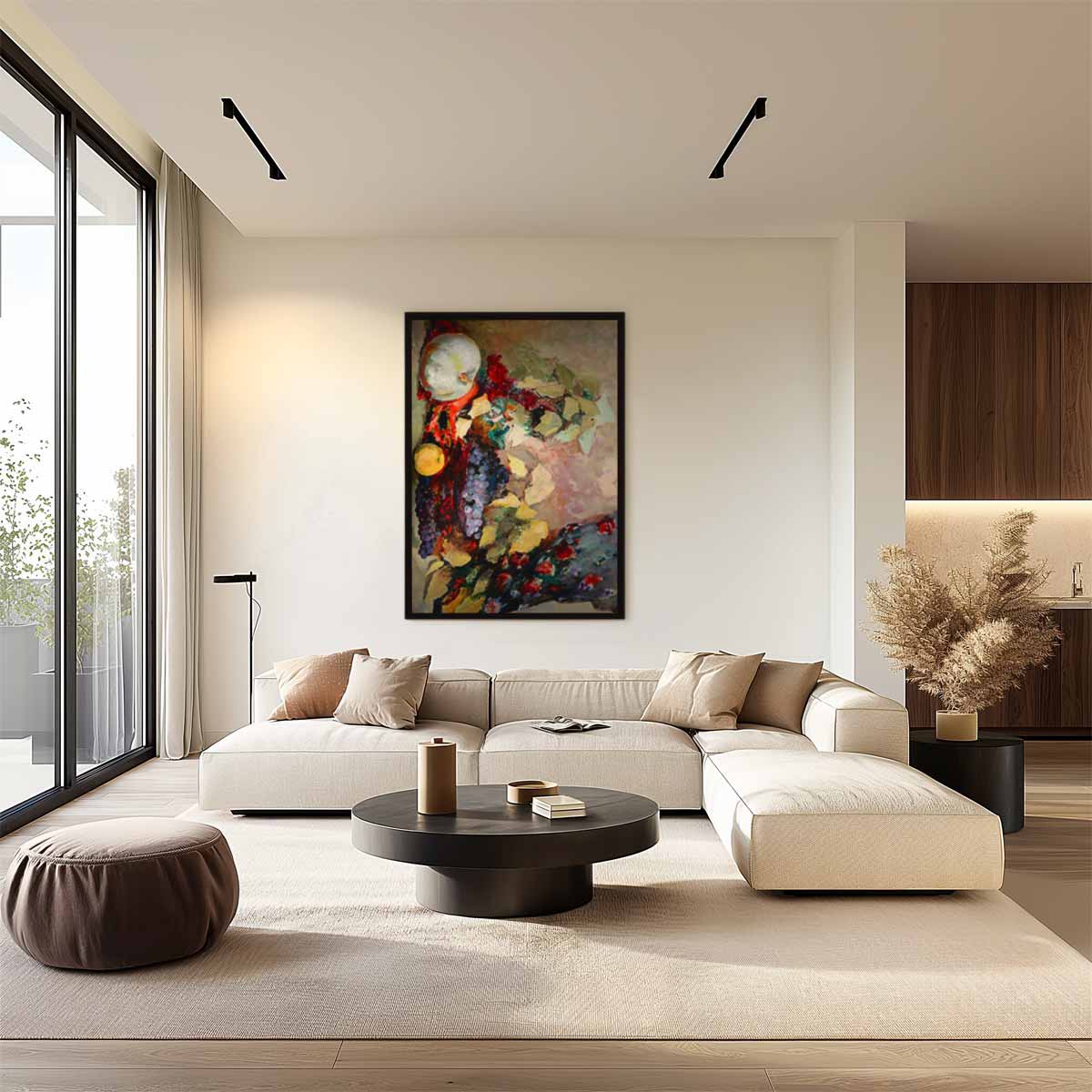 Kleurrijke Vruchtenpracht Kunstwerk-canvas-dibond-plexiglas-wanddecoratie-WallArtistic