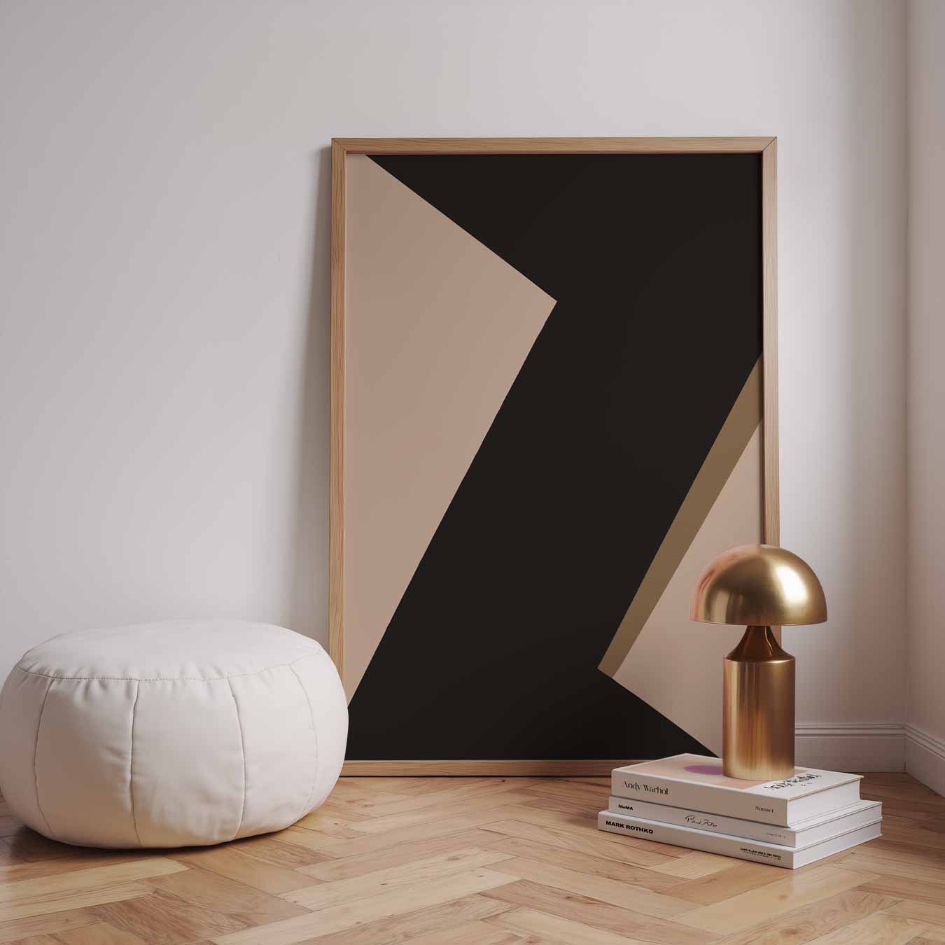 Stijlvolle Abstracte Kunstposter