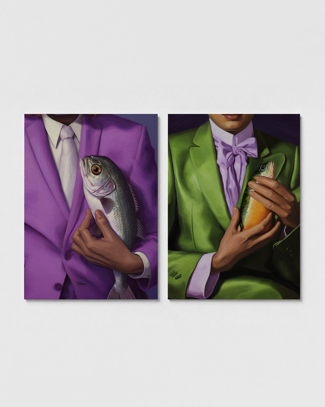 Vissen en vormen Posterset