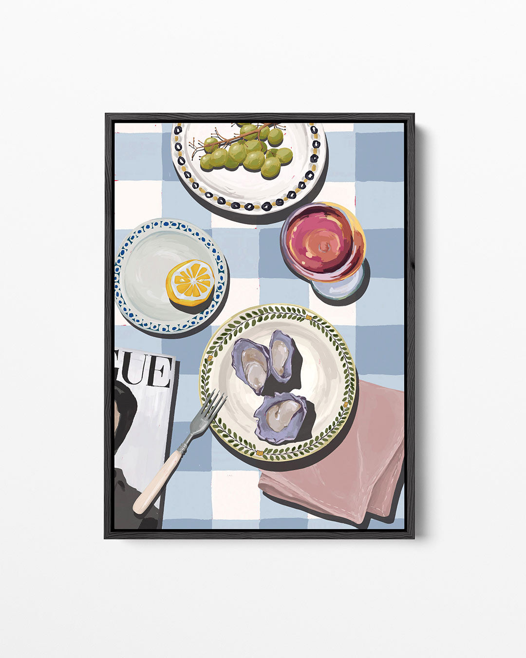Eettafel compositie Kunstwerk