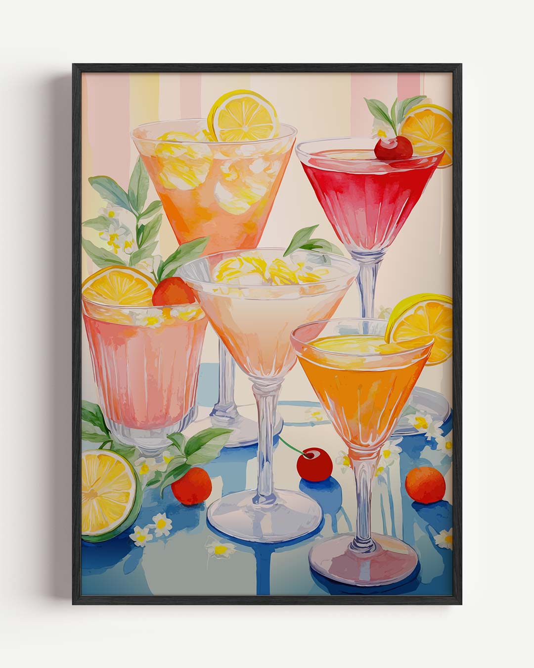 Cocktail Party Poster-WallArtistic