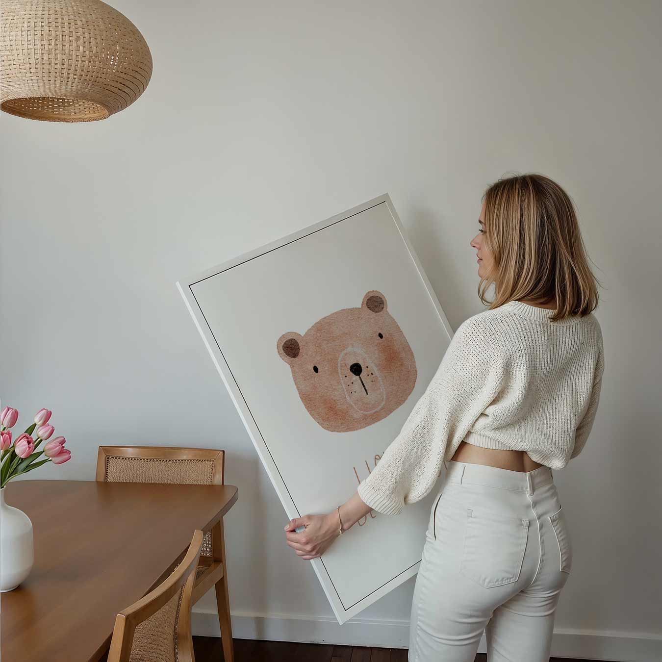 I Love You Beary Much Poster-WallArtistic