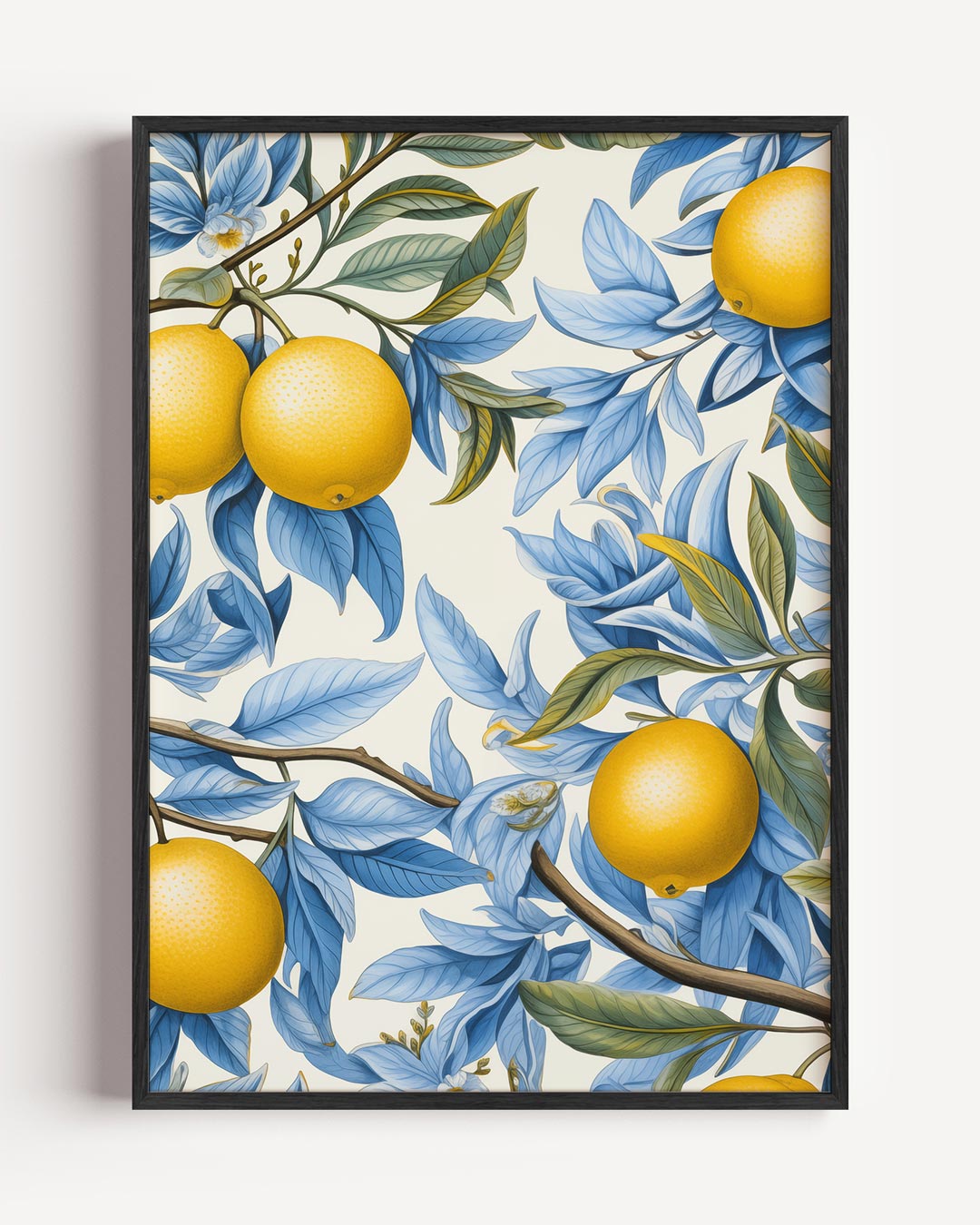 Zonnige Citroen Paradijs Poster-WallArtistic