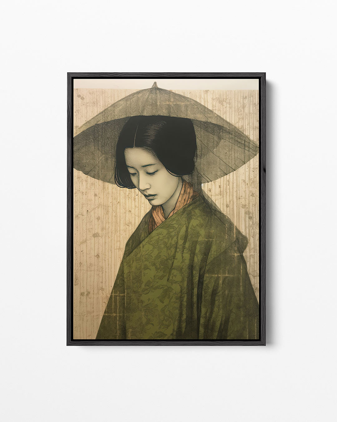 Serene vrouwfiguur Kunstwerk