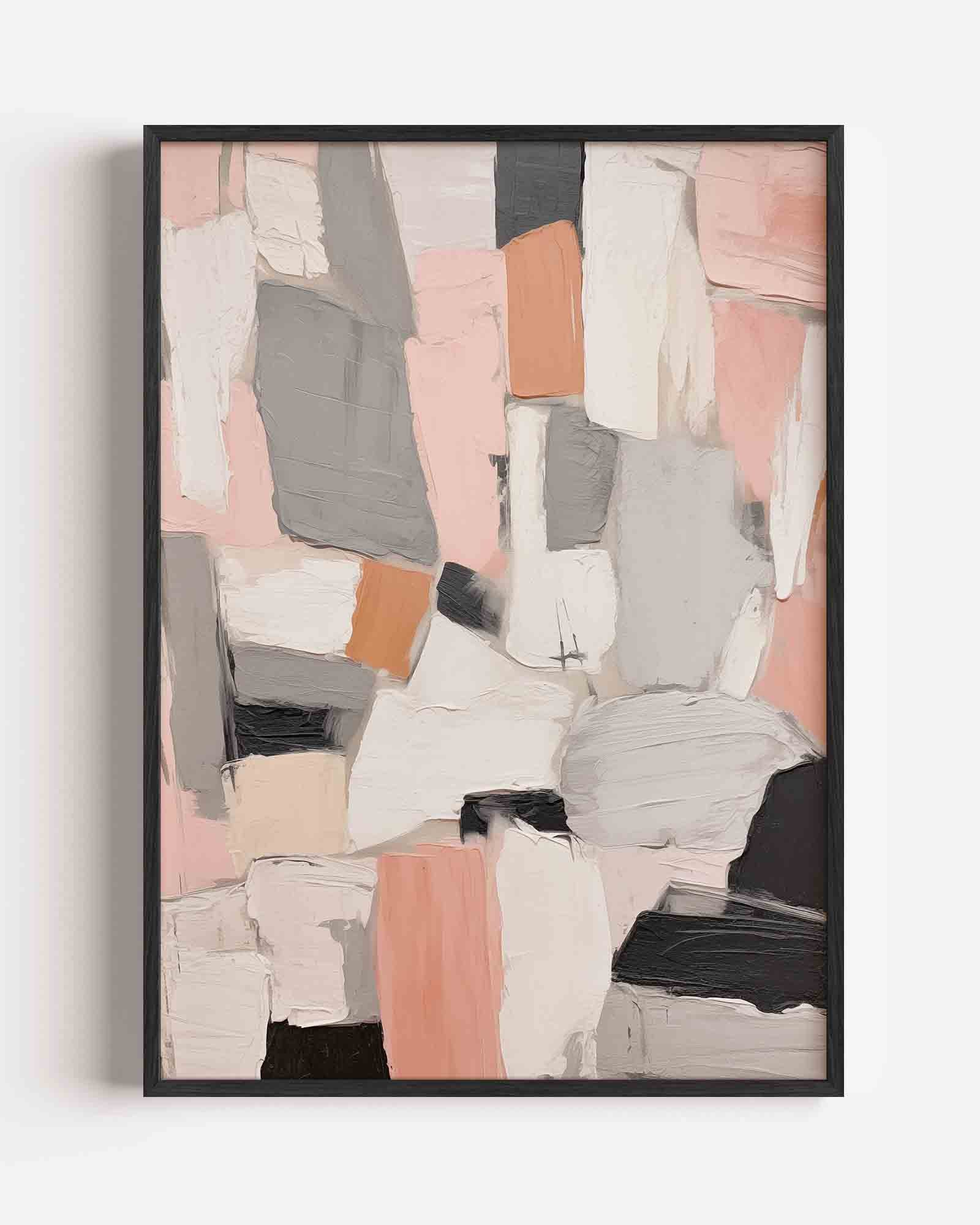 Abstracte vormen Poster