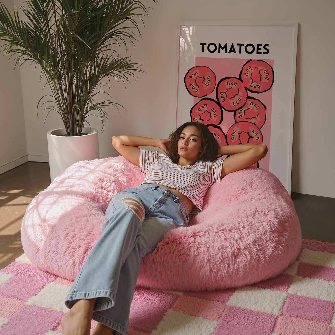 Frisse Tomaten Kunstposter
