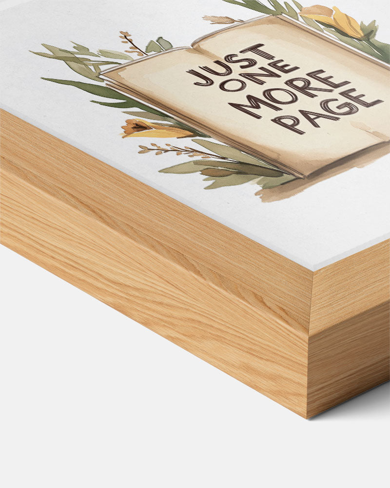 Just One More Page Poster