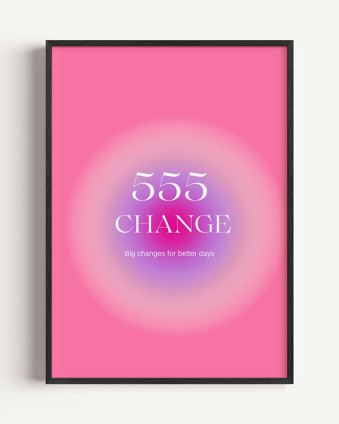 Inspirerende 555 Veranderingen Poster