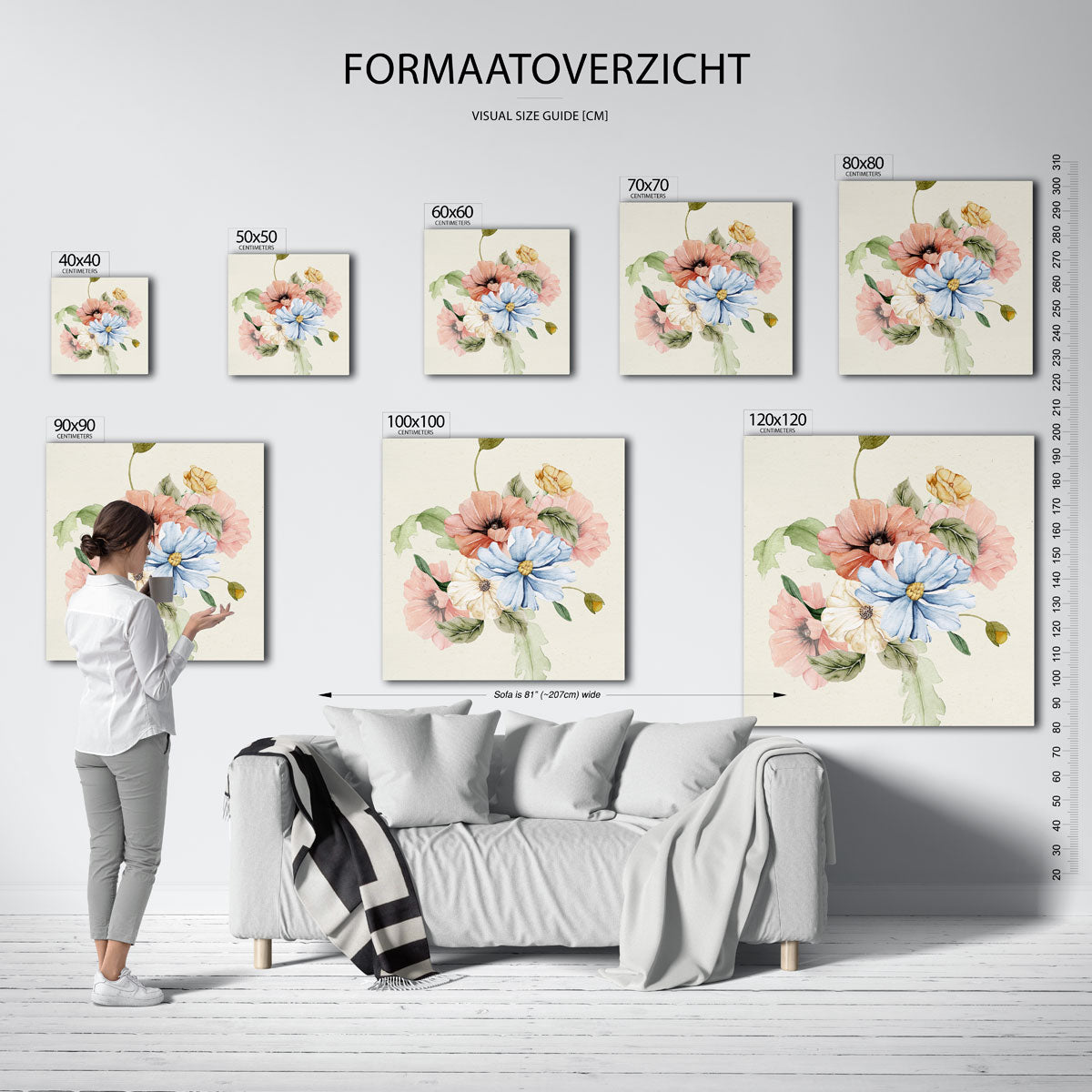 Bloemenboeket Poster