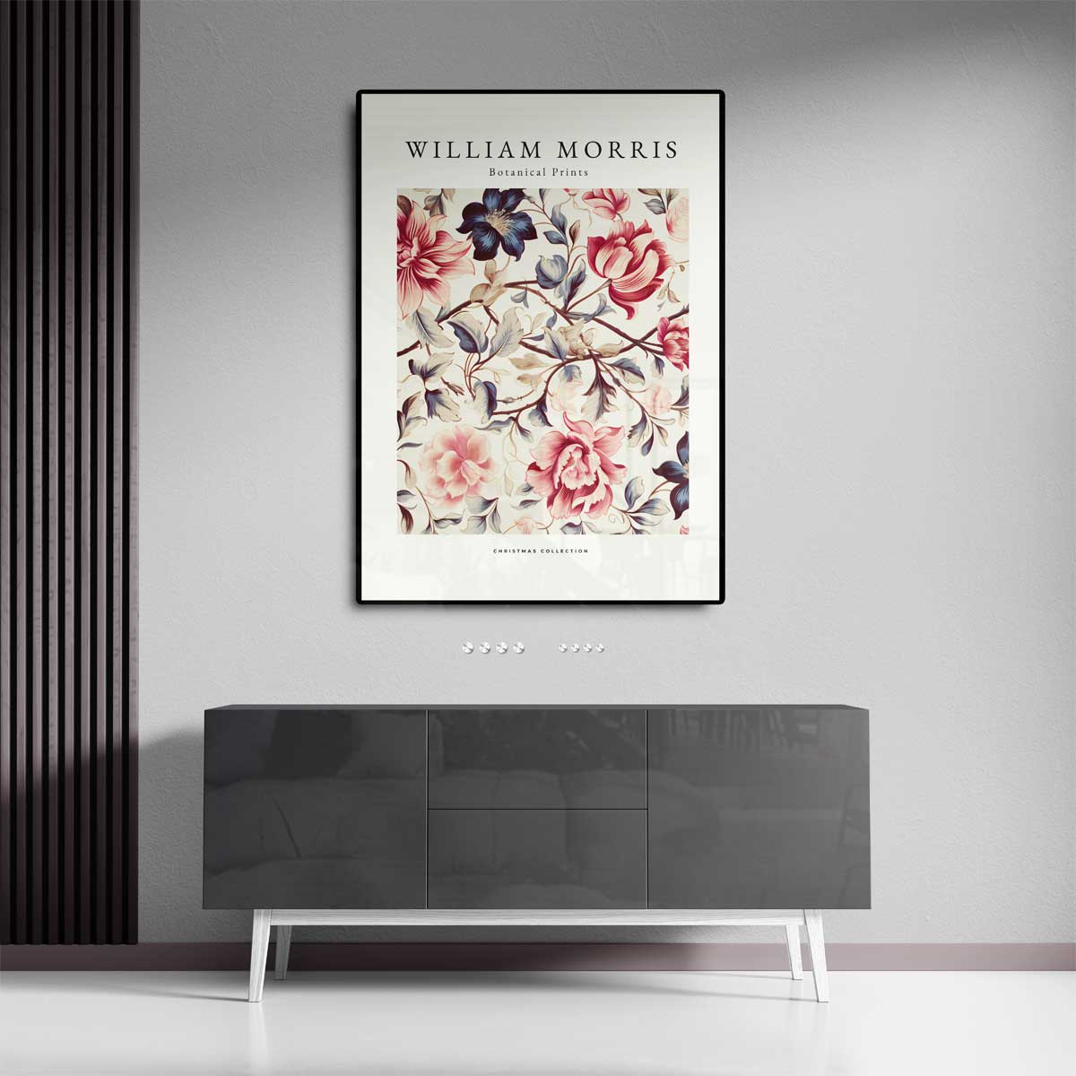 Bloemrijke Botanische Prints Kunstwerk-canvas-dibond-plexiglas-wanddecoratie-WallArtistic