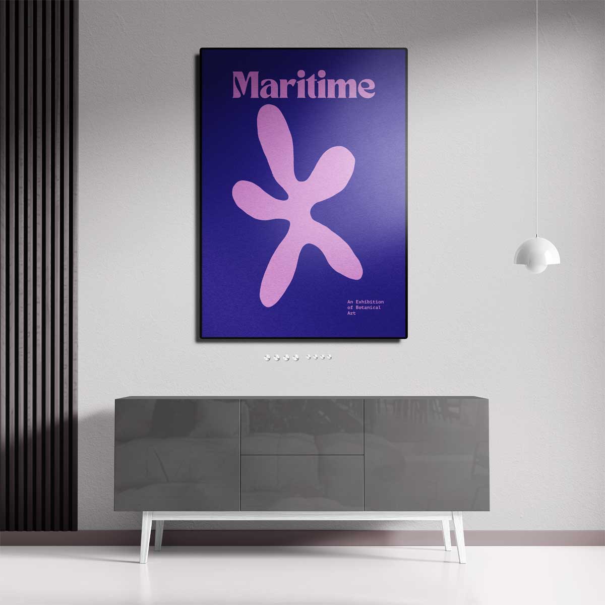 Botanische Maritieme Kunst Kunstwerk-canvas-dibond-plexiglas-wanddecoratie-WallArtistic