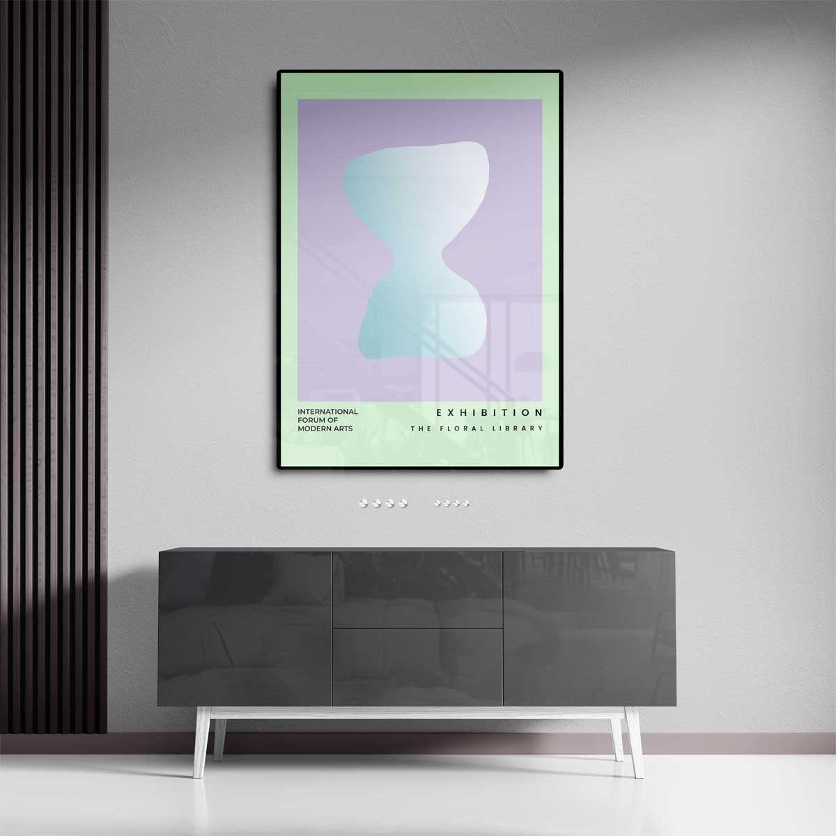De Bloemenbibliotheek Expositie Poster