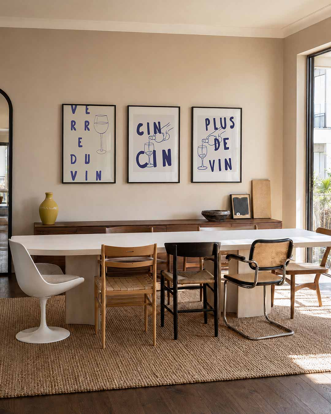 Lijnen en letters Posterset