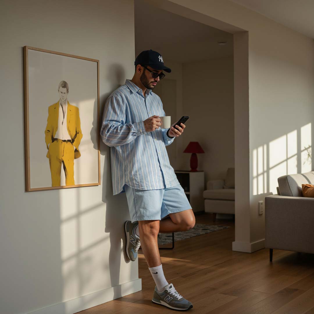 Stijlvolle Mode-momenten Poster-WallArtistic