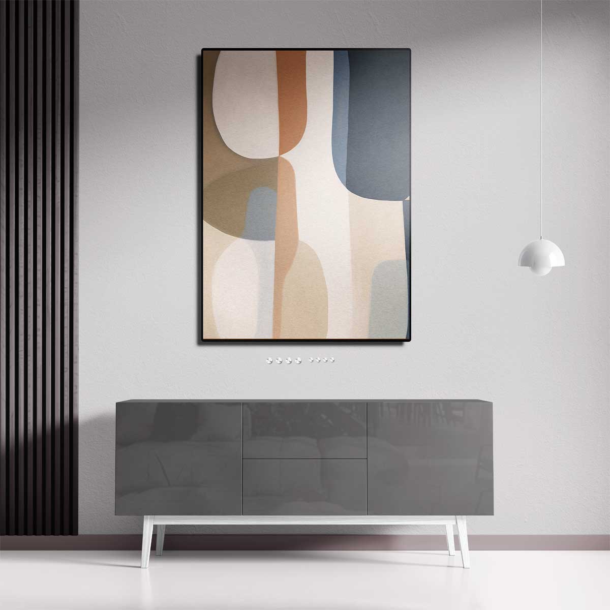 Eenvoudige Harmonie Kunstwerk-canvas-dibond-plexiglas-wanddecoratie-WallArtistic