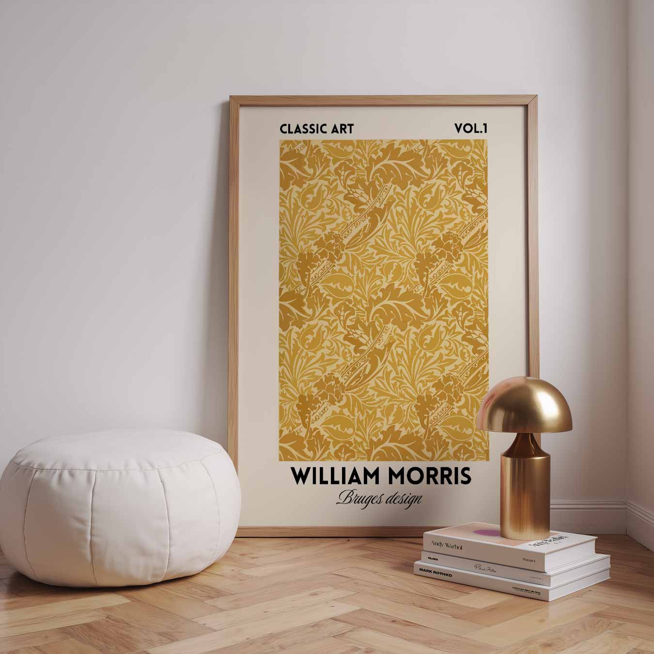 Klassieke Bloempatronen Poster-WallArtistic