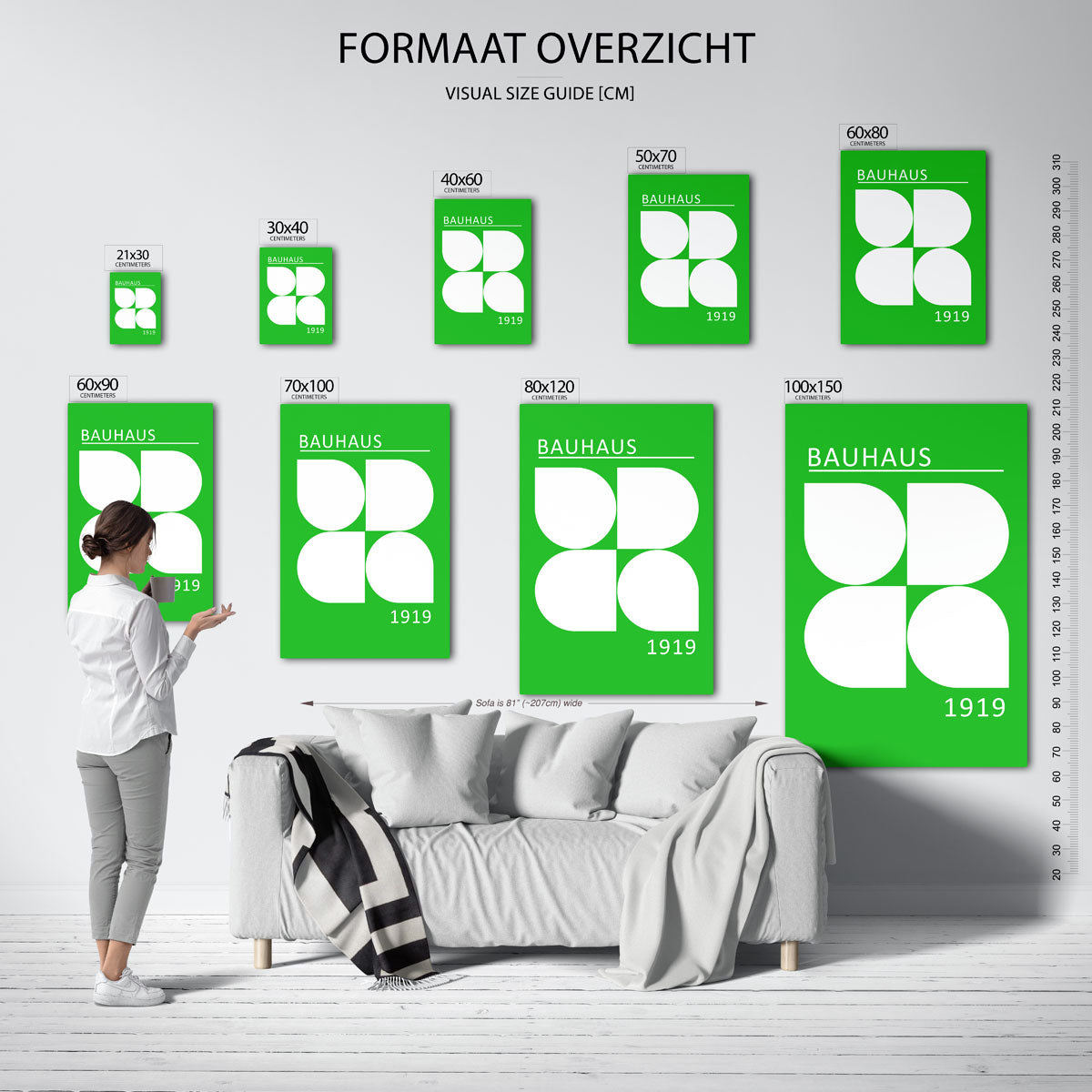 Vorm en kleur Poster