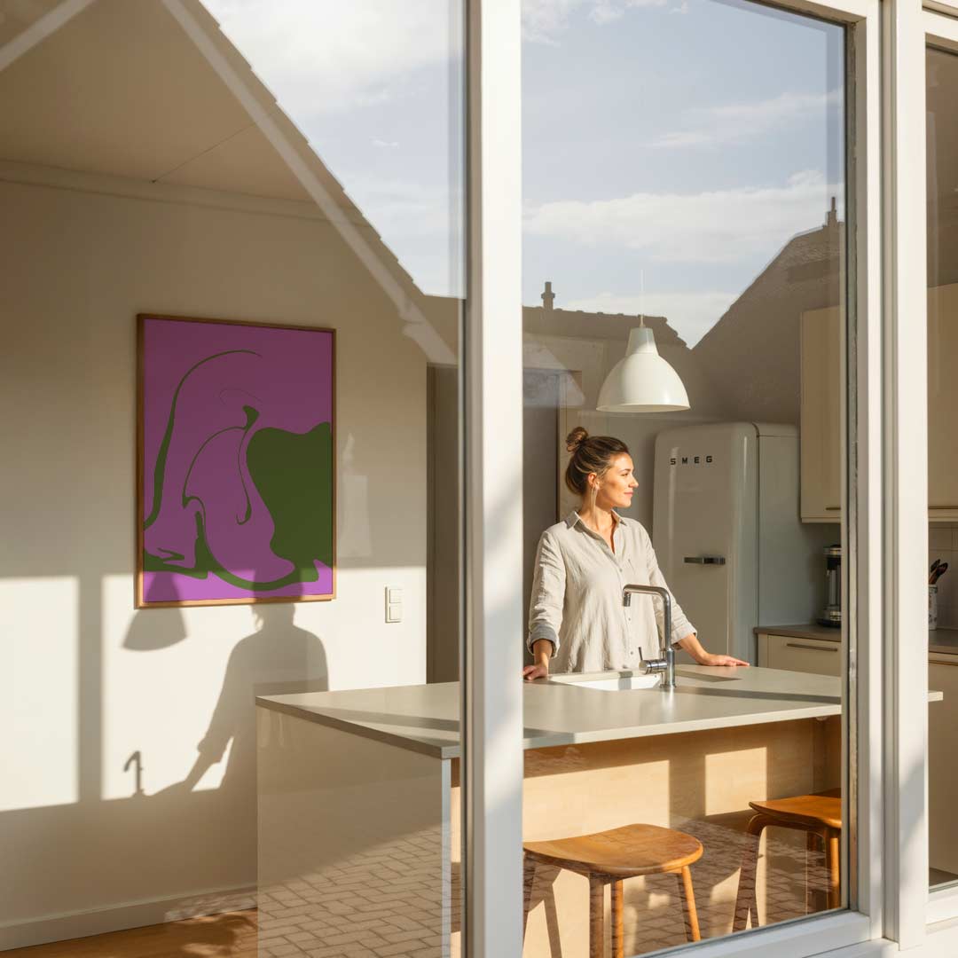 Moderne Abstracte Kunstposter-WallArtistic