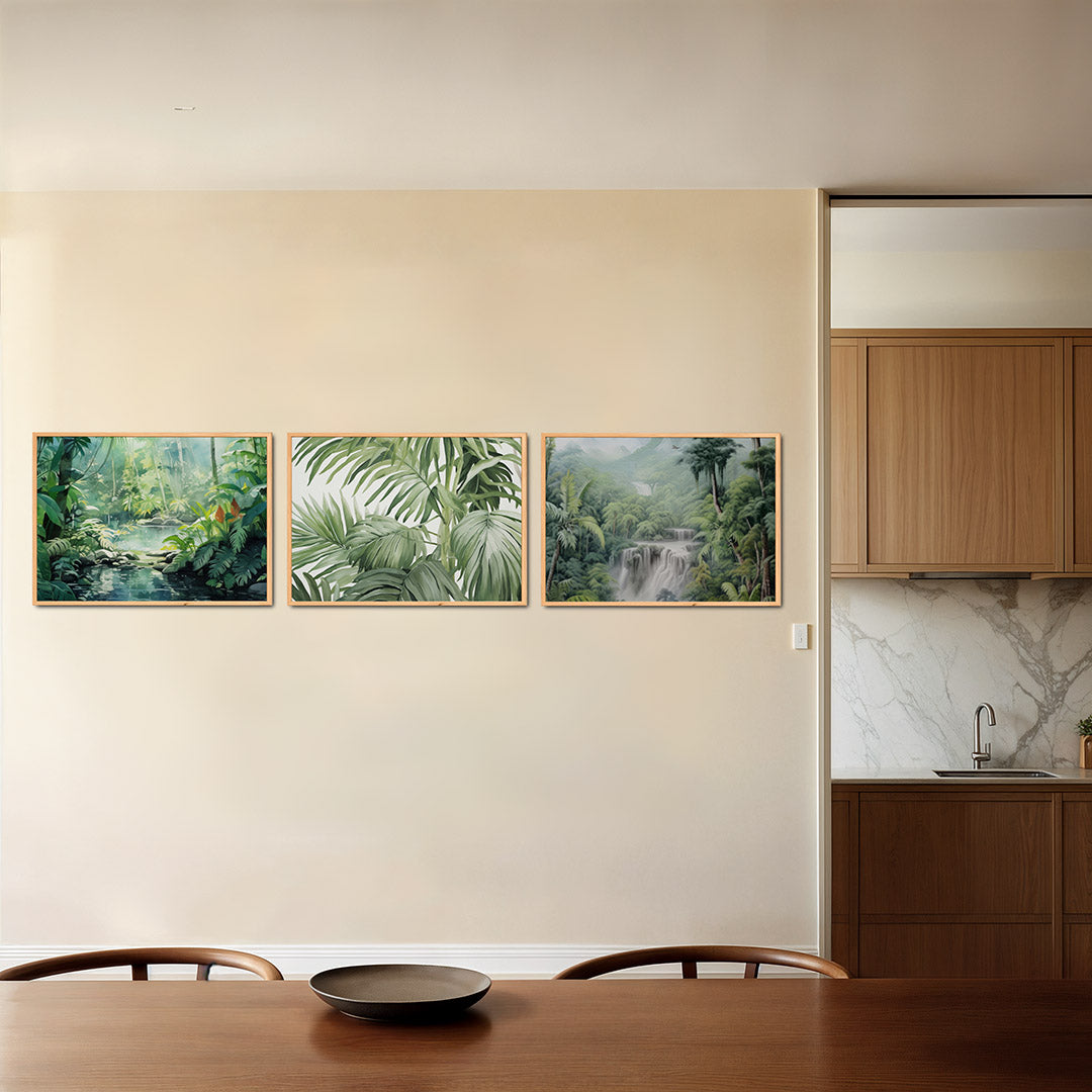 Licht en bladeren Posterset