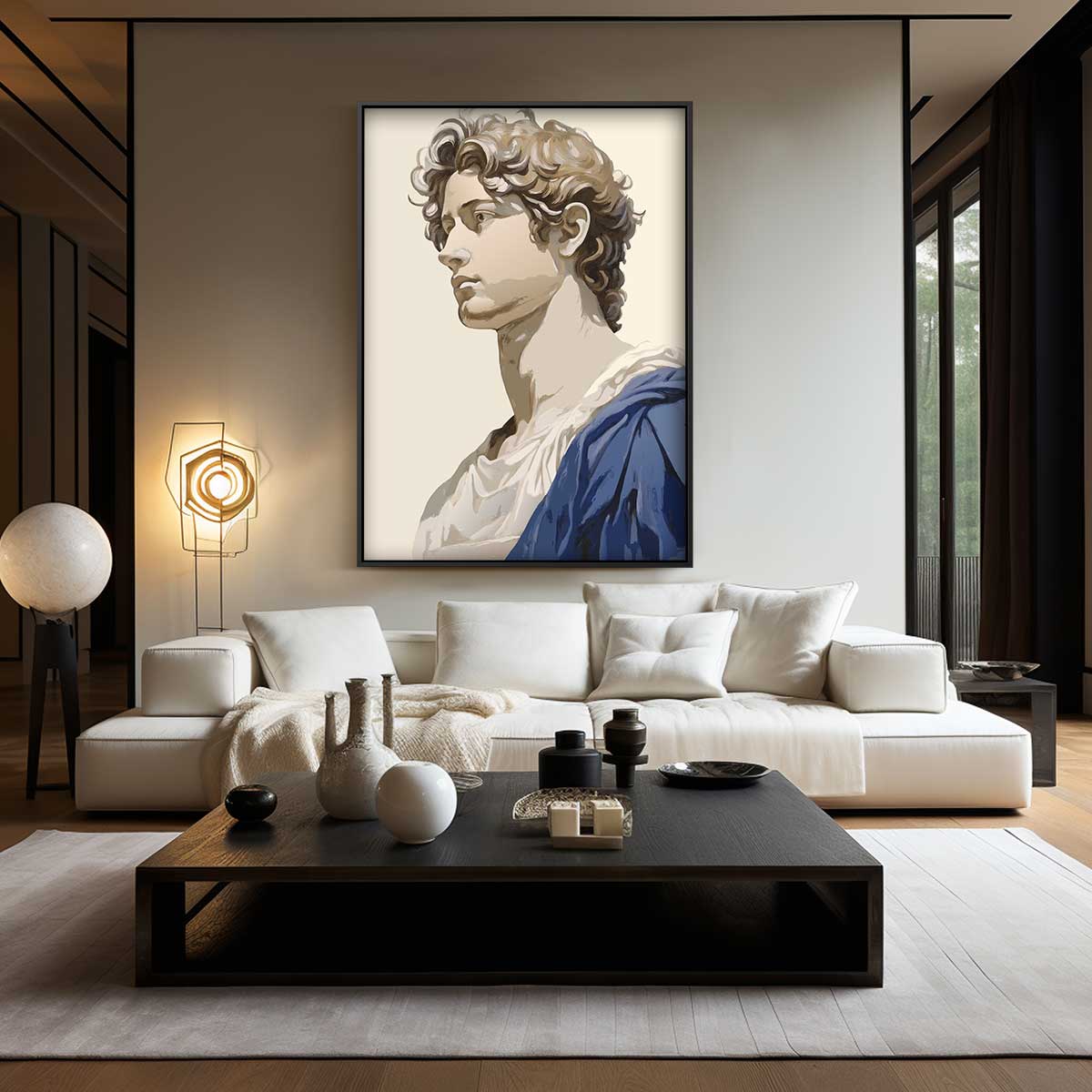 Klassieke Elegantie Kunstwerk-canvas-dibond-plexiglas-wanddecoratie-WallArtistic