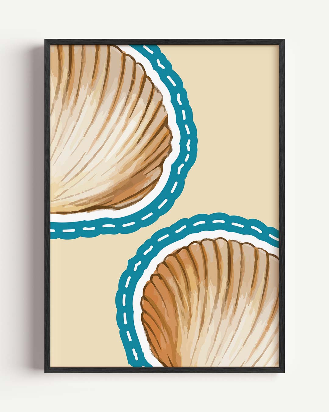 Schelpen Droom Poster-WallArtistic