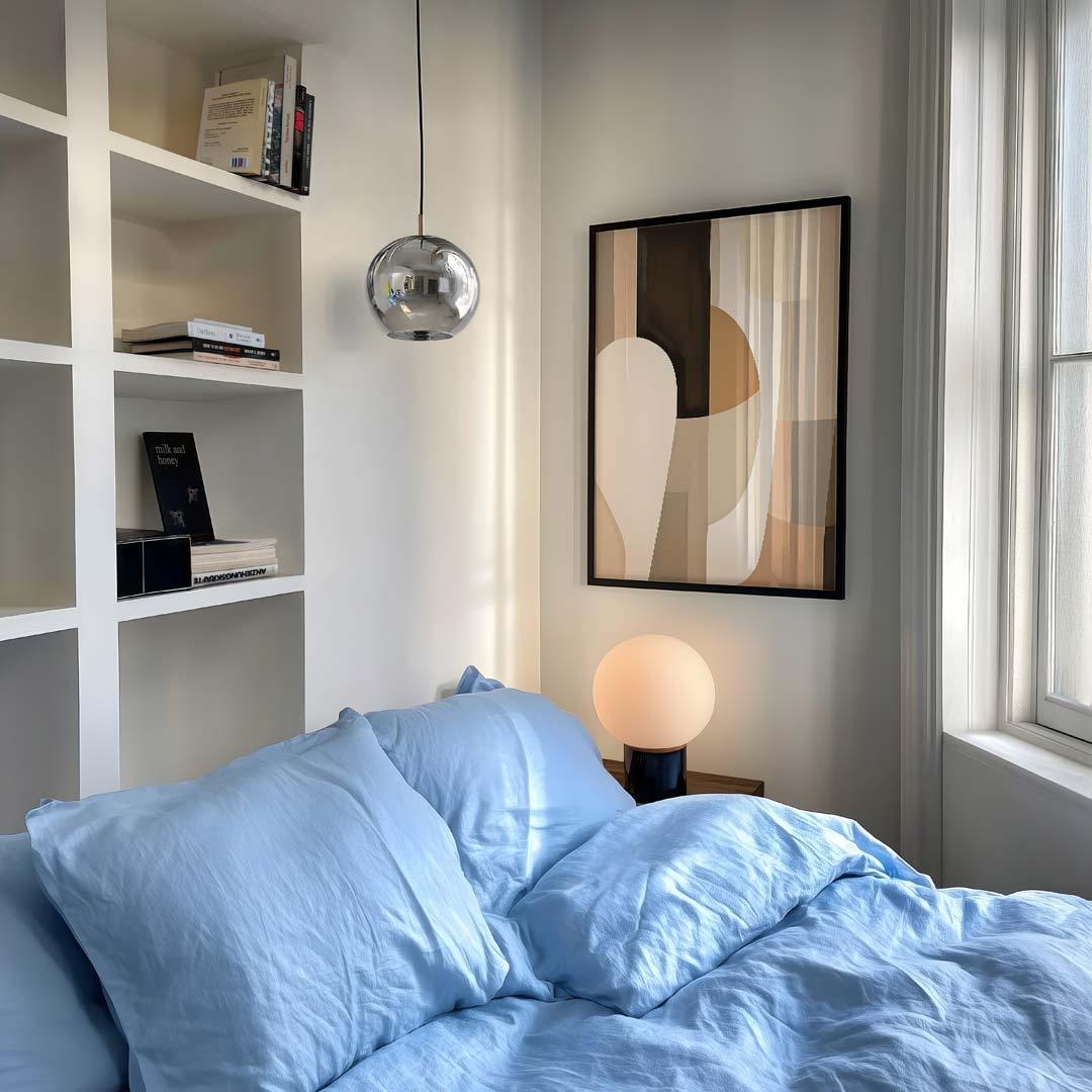 Abstracte Aardetinten Poster-WallArtistic