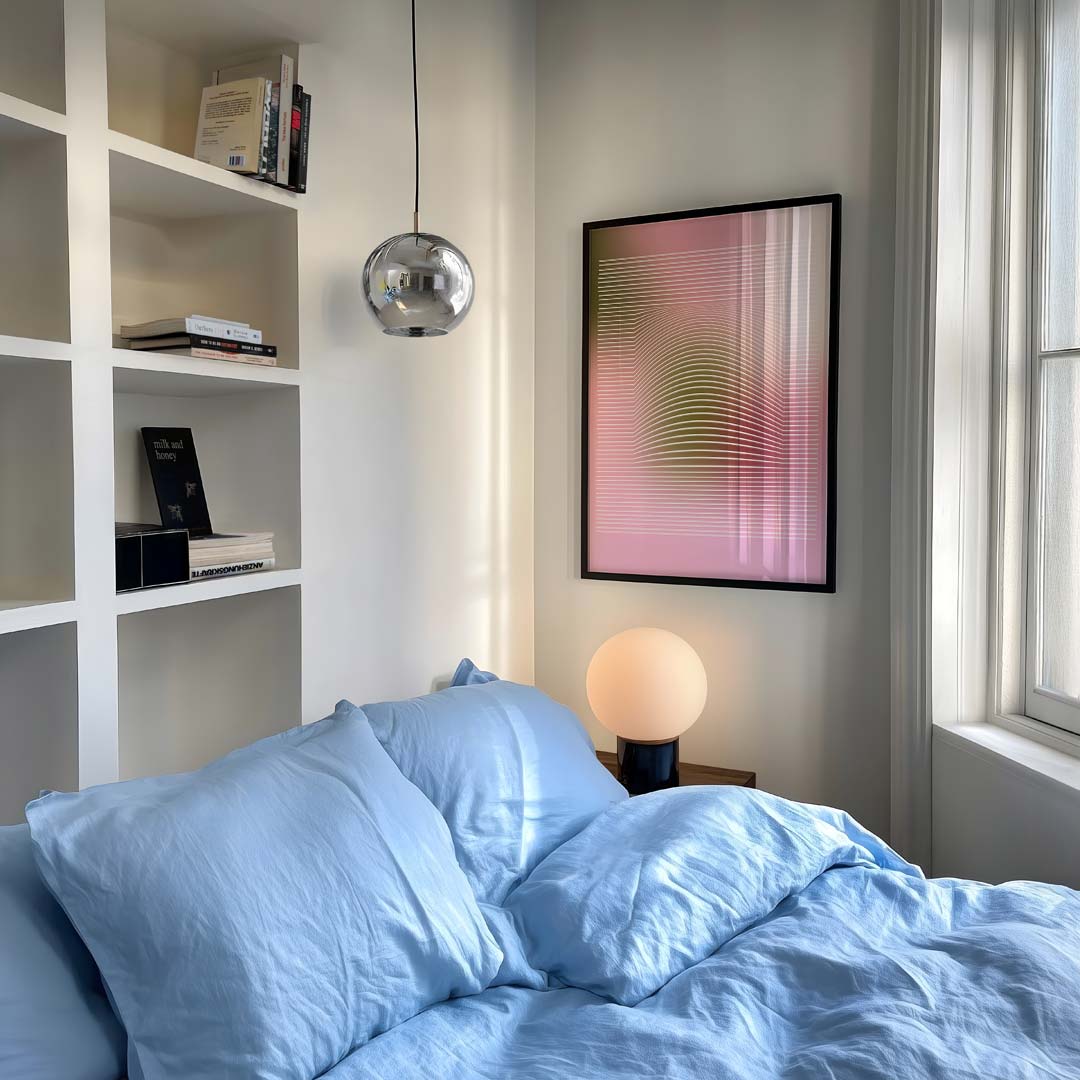 Subtiele Kleurenexplosie Poster-WallArtistic