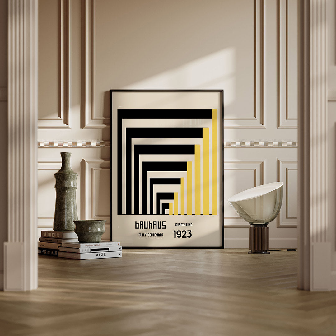Lijnen en vlakken Poster