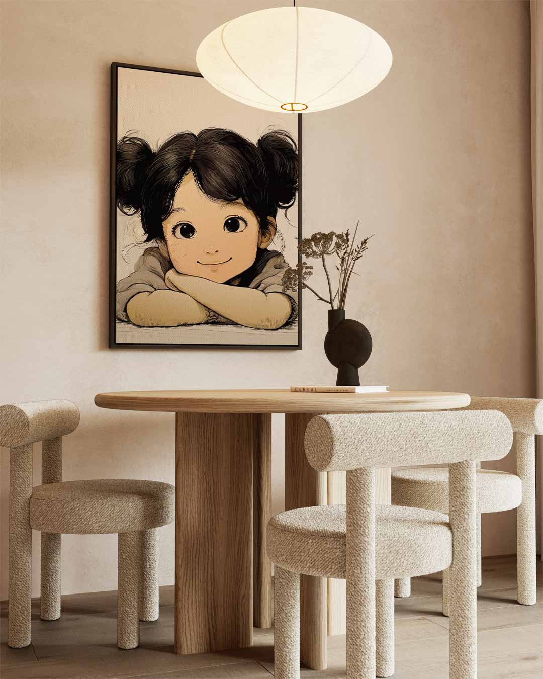Stralende Kinderblik Kunstwerk-canvas-dibond-plexiglas-wanddecoratie-WallArtistic
