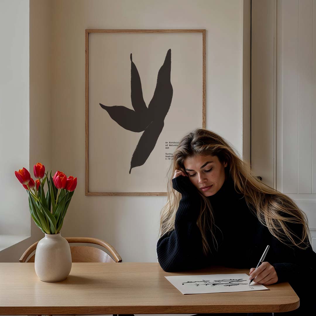 Botanische Kunsttentoonstelling Poster-WallArtistic