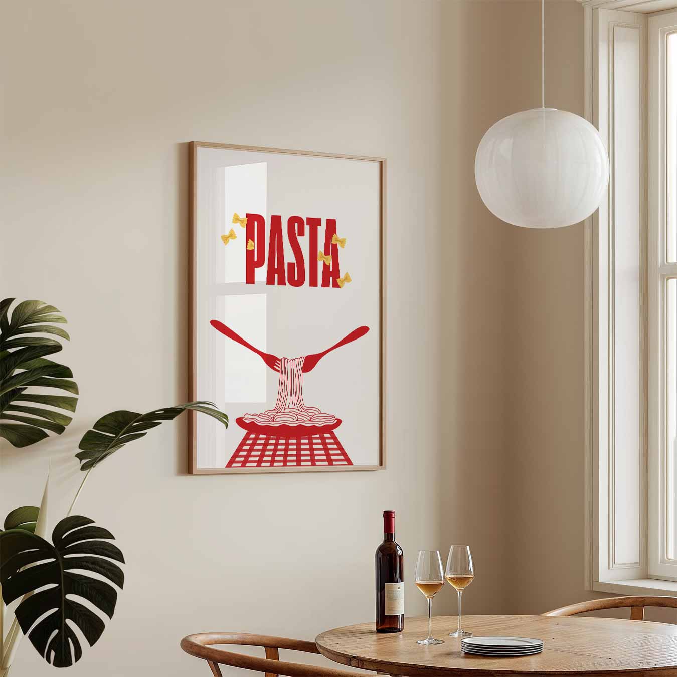 Pasta Liefde Poster