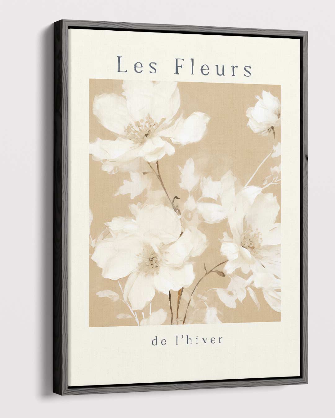 Les Fleurs de l'Hiver Kunstwerk-canvas-dibond-plexiglas-wanddecoratie-WallArtistic
