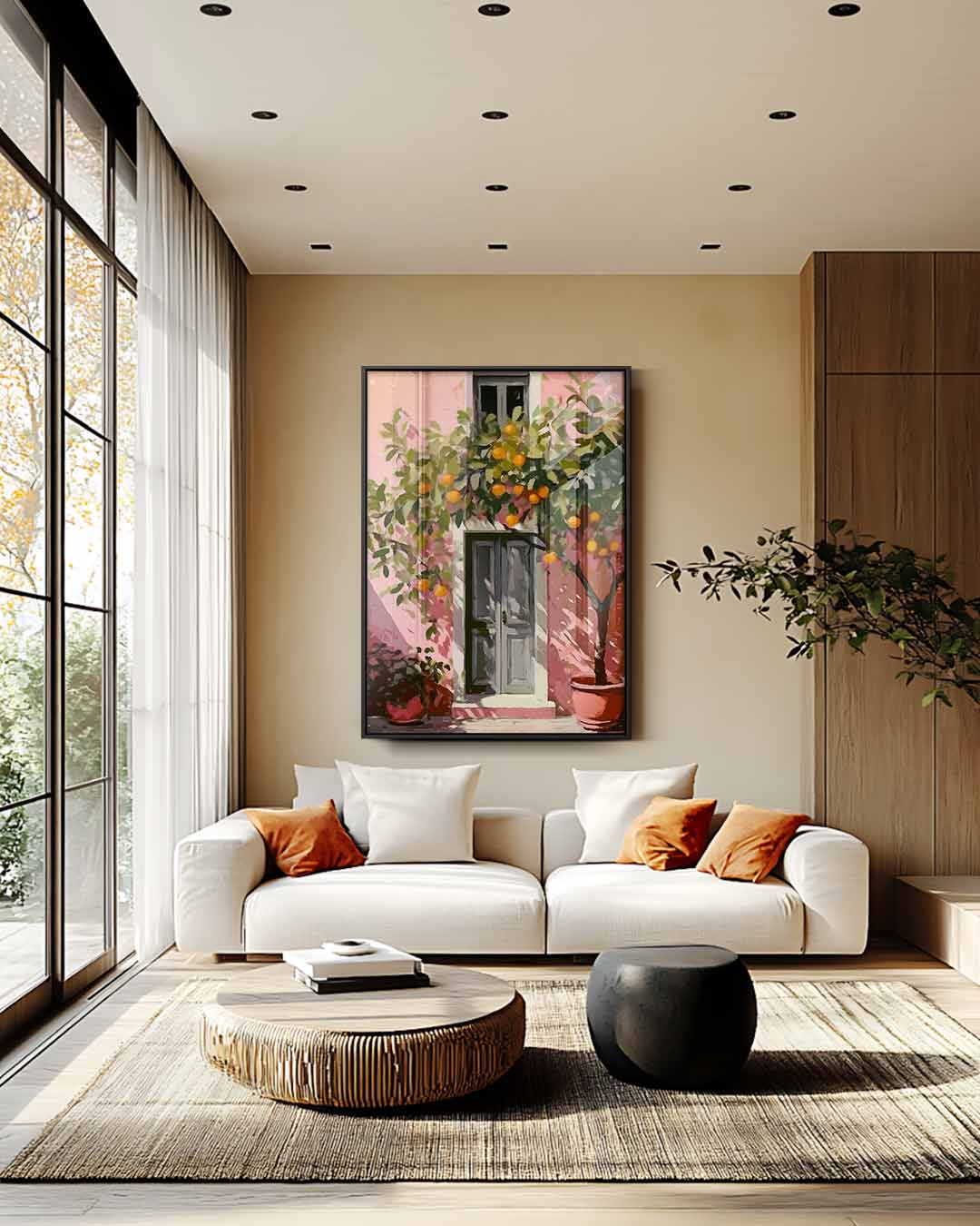 Mediterrane Droom Kunstwerk-canvas-dibond-plexiglas-wanddecoratie-WallArtistic