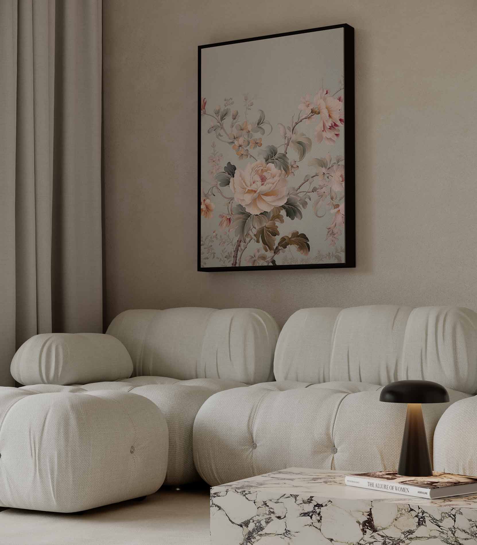 Bloemenpracht Wanddecoratie Kunstwerk-canvas-dibond-plexiglas-wanddecoratie-WallArtistic