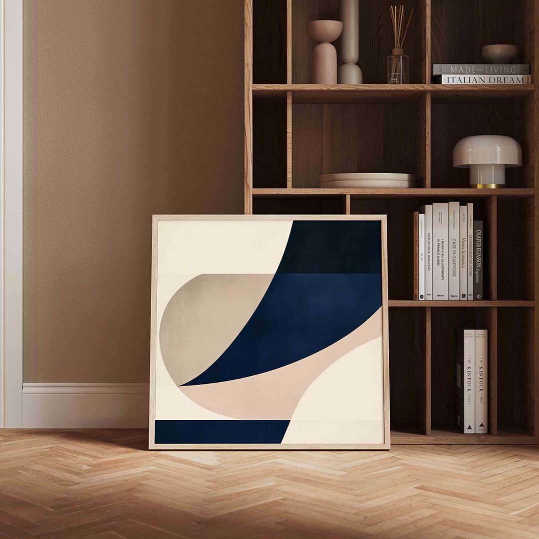 Abstracte vormen Poster