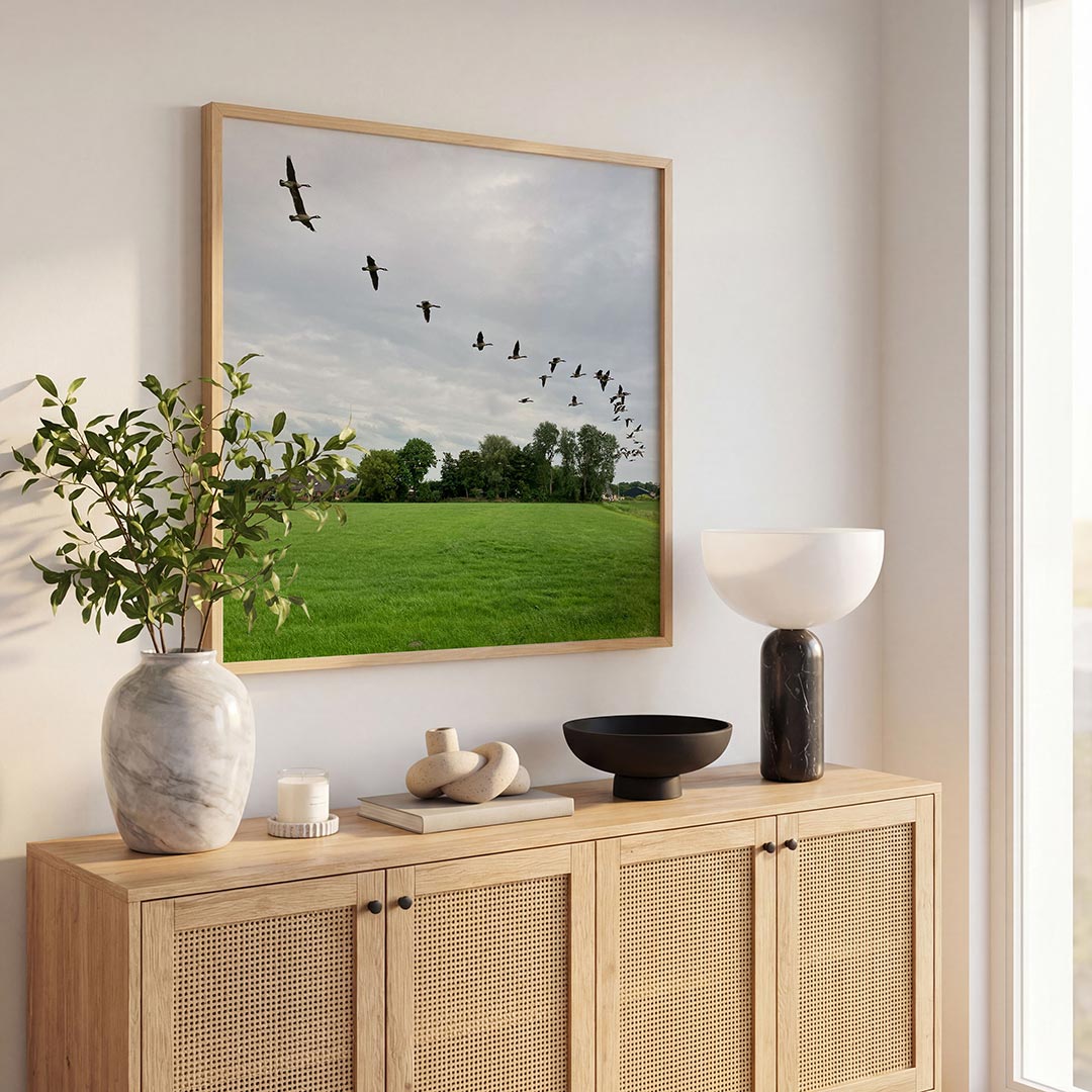 Vliegende vogels Poster