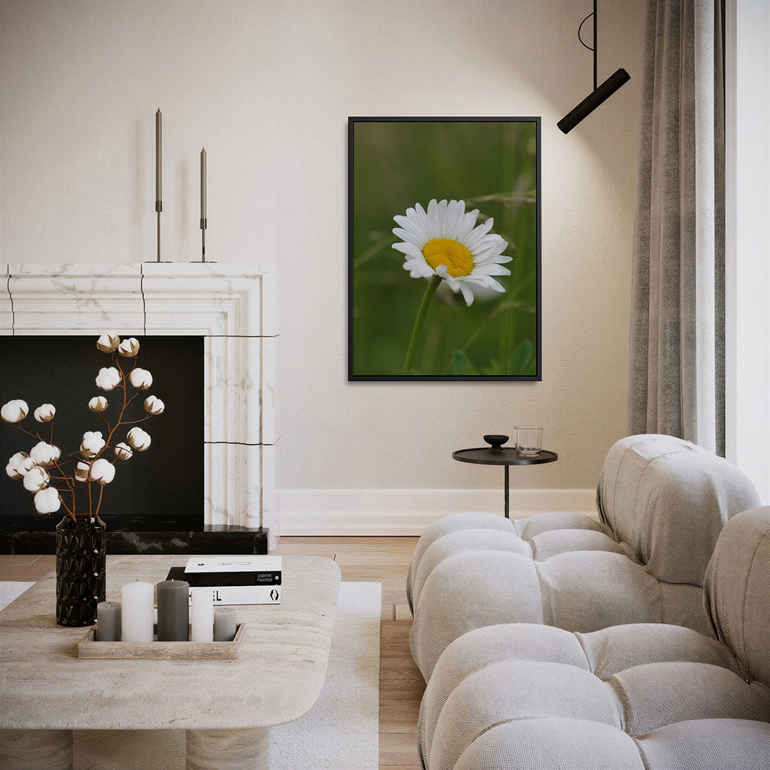 Bloem in natuur Kunstwerk