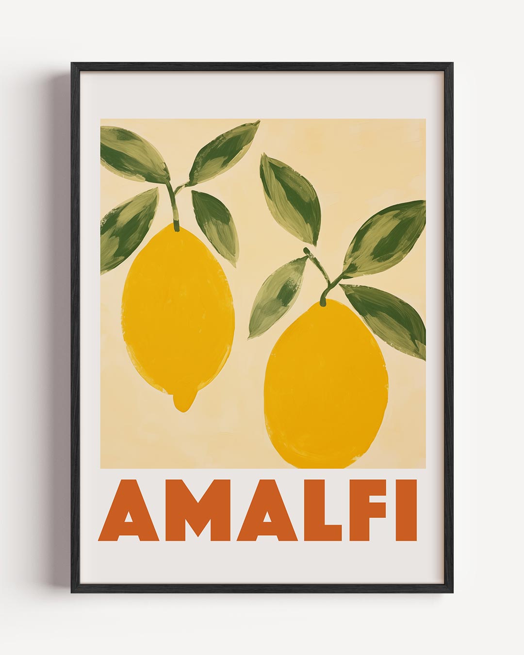 Zonovergoten Amalfi Citroen Poster-WallArtistic