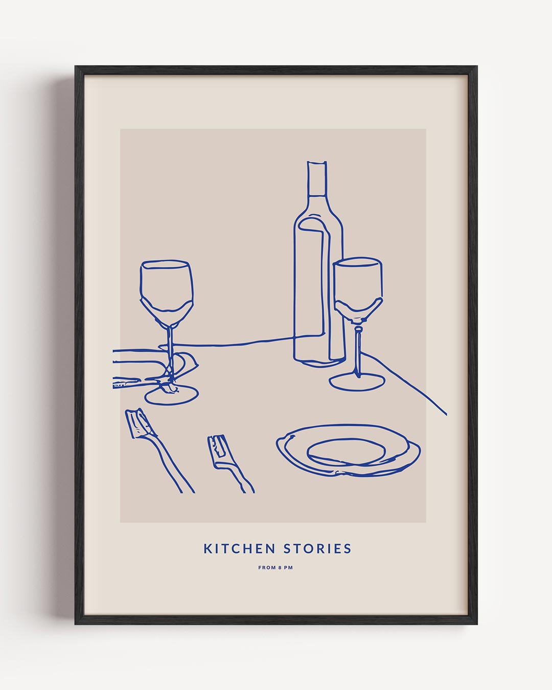 Gezellige Avond Poster-WallArtistic