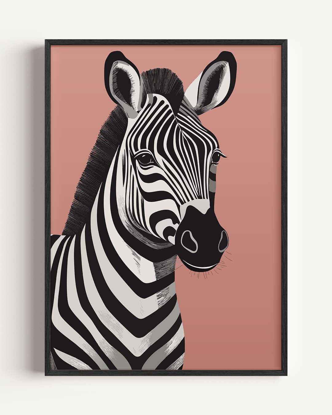 Zebra Chic Poster-WallArtistic