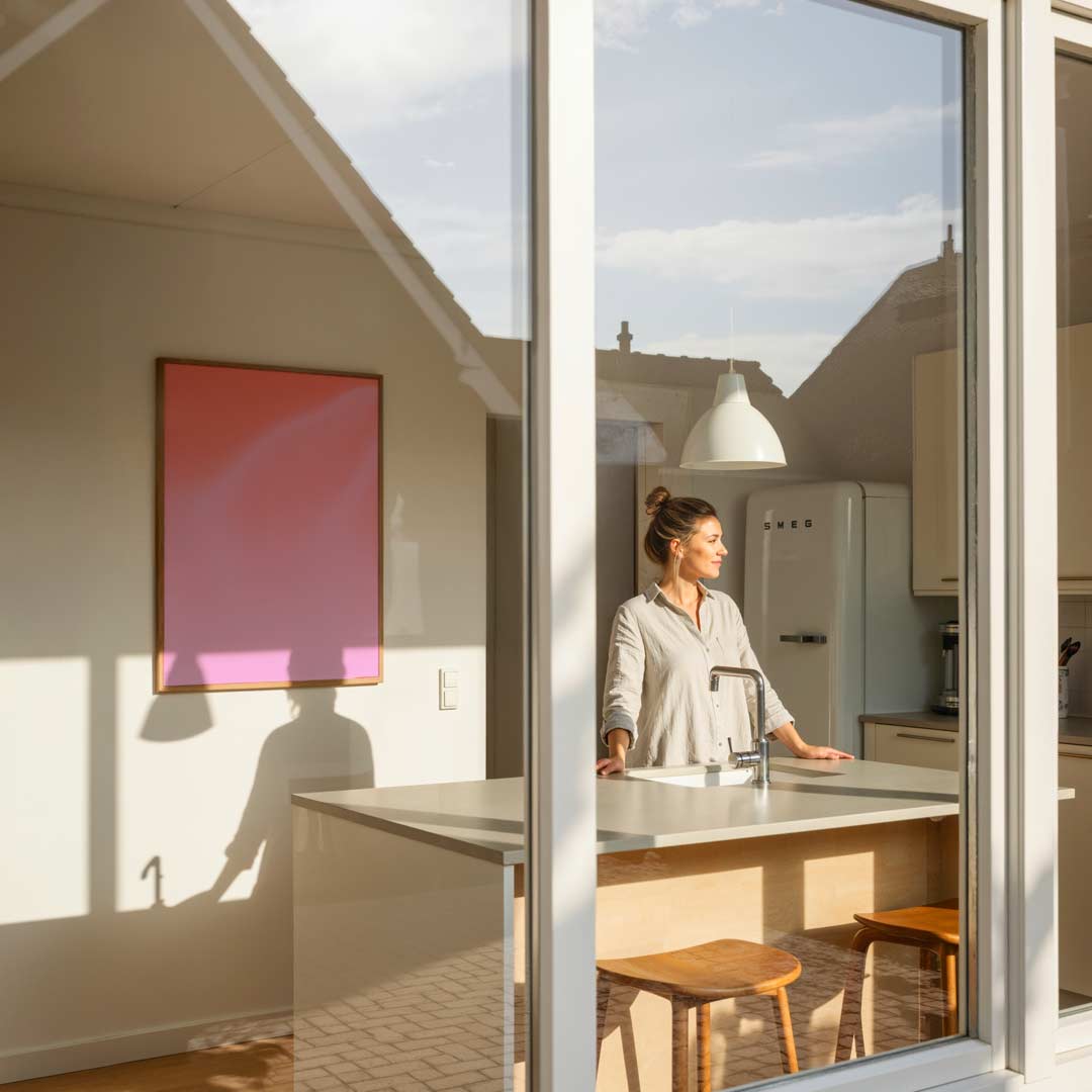 Zachte Roze Droom Poster-WallArtistic