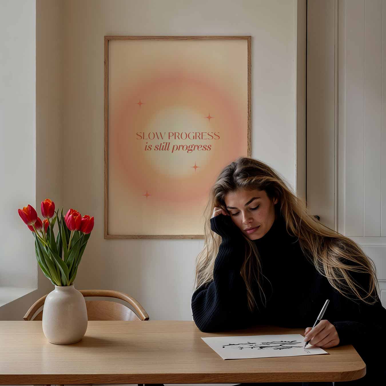 Inspirerende Motivatieposter-WallArtistic