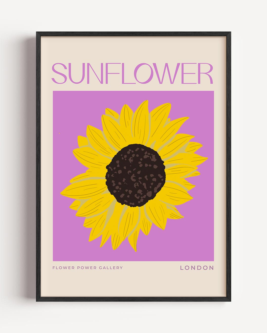 Zonnebloem Art Poster-WallArtistic